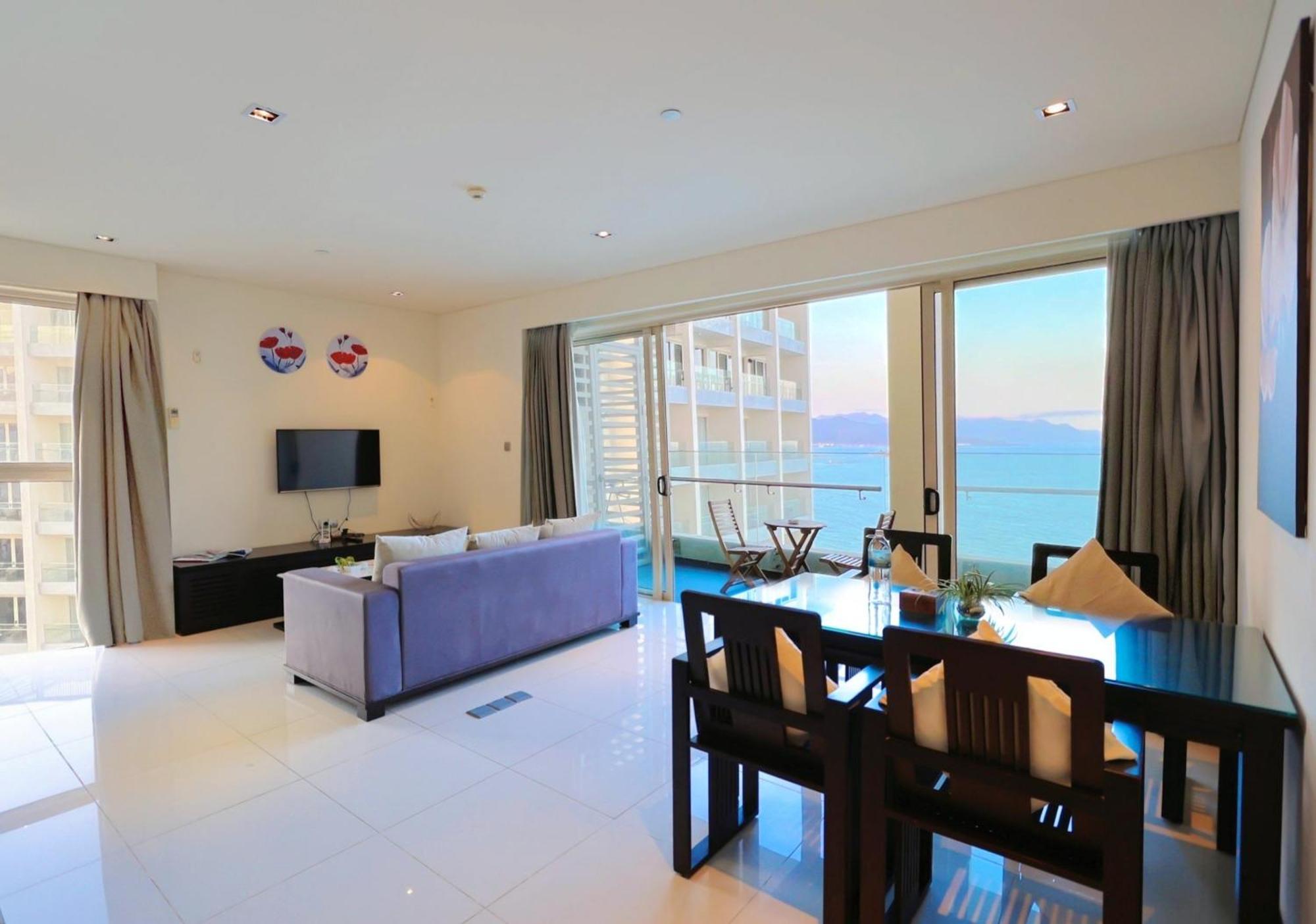 The Sea Luxury Nha Trang Apartment Buitenkant foto