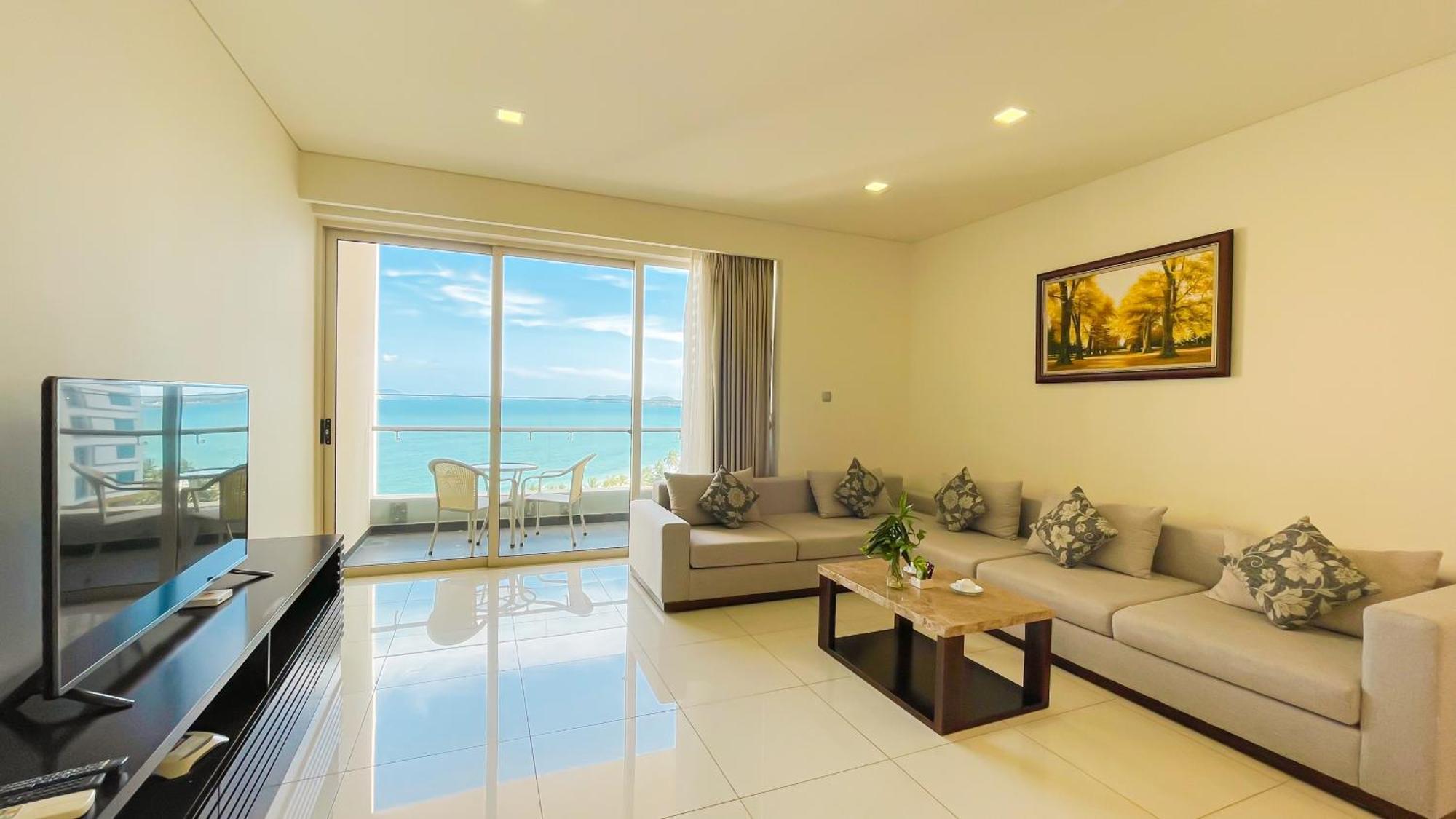 The Sea Luxury Nha Trang Apartment Buitenkant foto