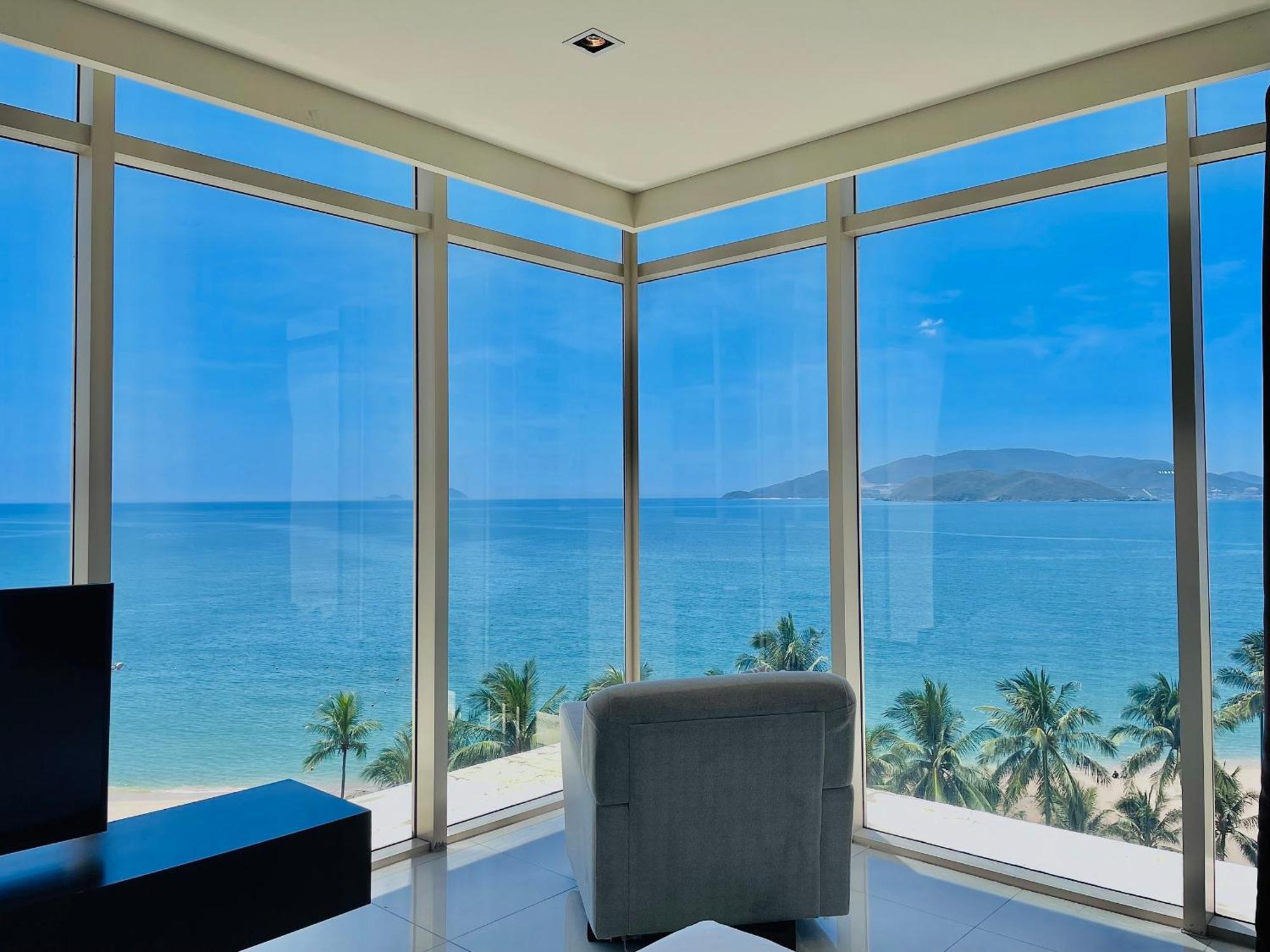 The Sea Luxury Nha Trang Apartment Buitenkant foto