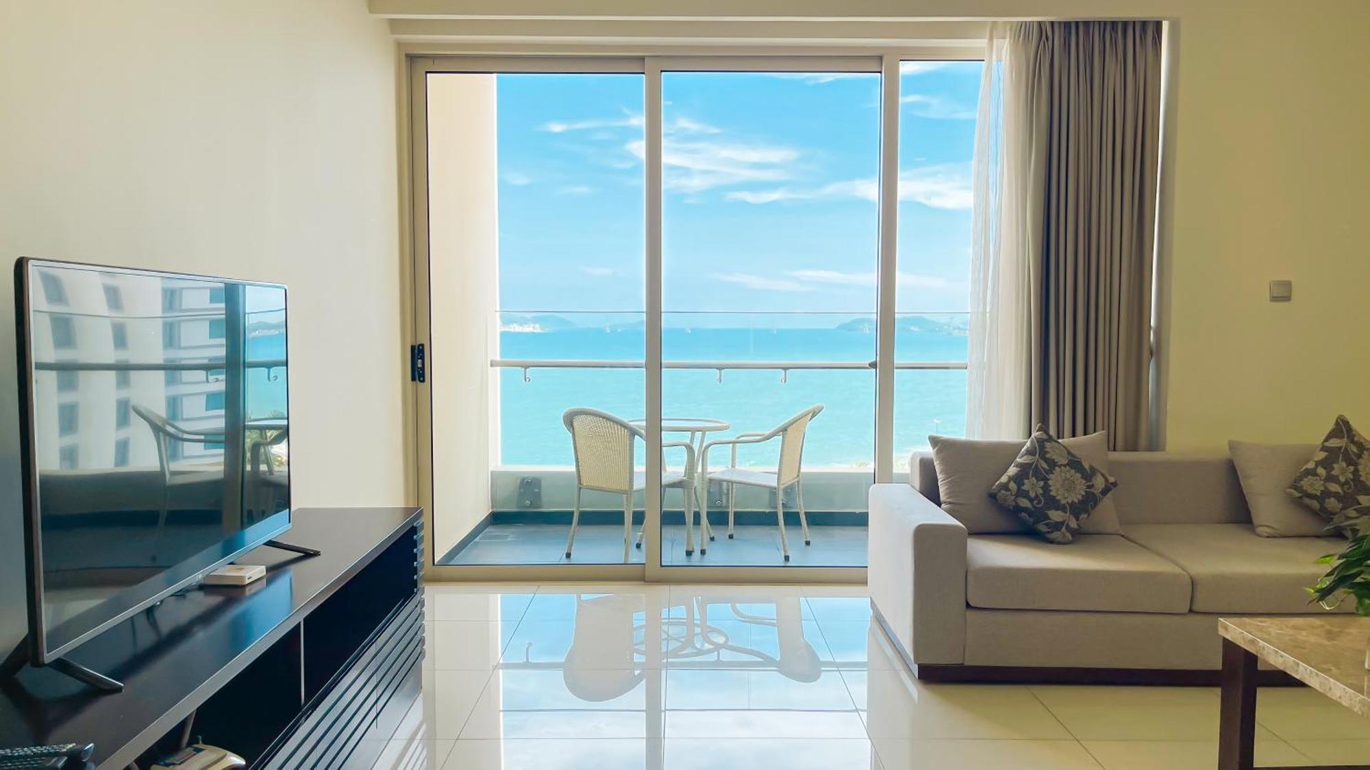 The Sea Luxury Nha Trang Apartment Buitenkant foto